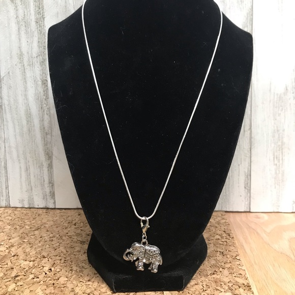 .925 Silver Necklace with a Swarovski Crystal Charm -$30 per necklace- - Picture 4 of 6